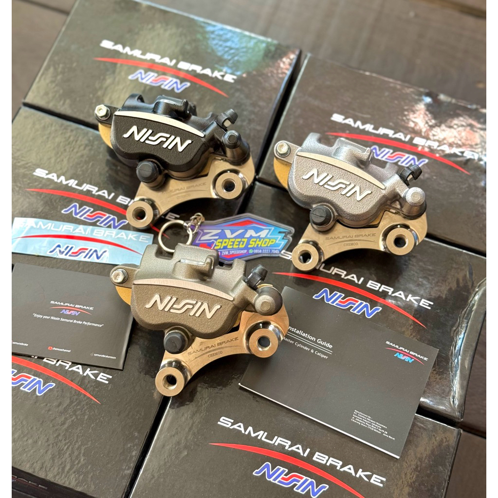 Kaliper Nissin Samurai Original Jupiter Z 260mm 2 Piston Pengereman Kanan