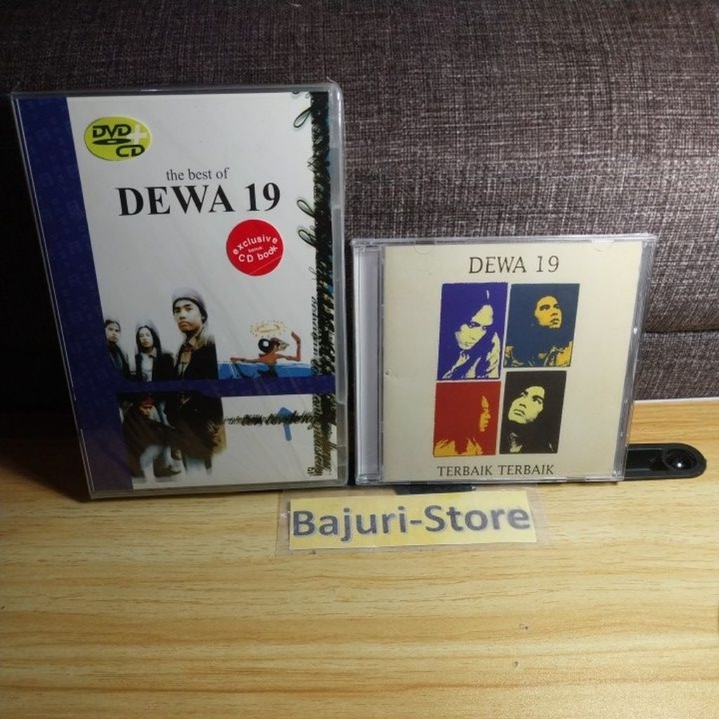 CD "Dewa 19"+ DVD "Dewa 19" ( Deluxe Edition)/Original/Segel/Sealed/New/Dijual Sepaket