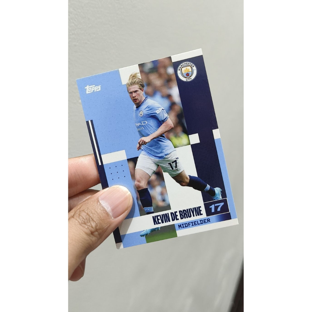 Kartu Bola Kevin De Bruyne Manchester City