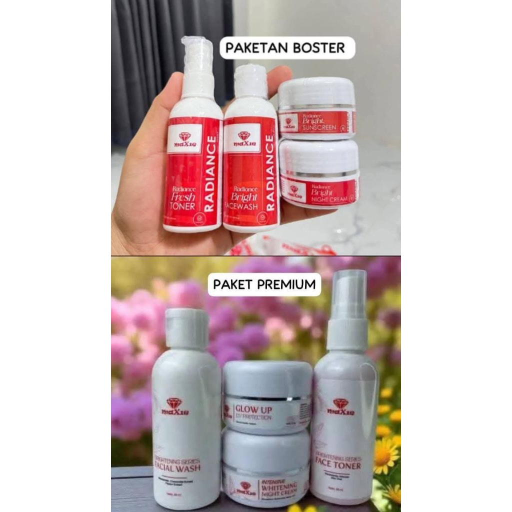 MAXIE Boosterom/MAXIE SKINCARE/SKINCARE MAXIE/PAKET MAXIE SKINCARE BPOM