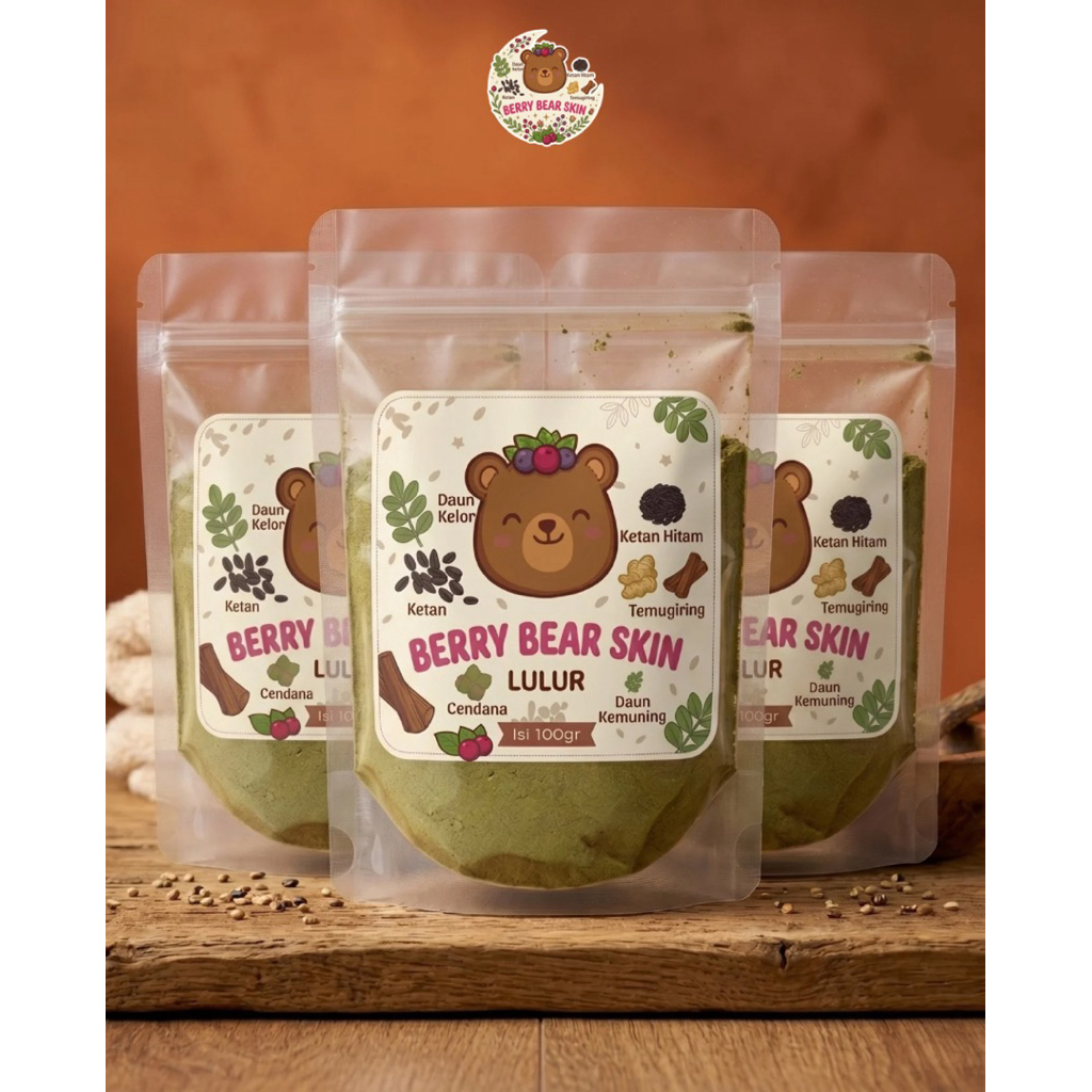 Lulur Bubuk Herbal Anak (3 Pcs)