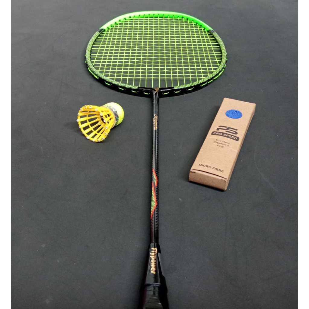 Raket badminton bekas second original flypower argapura