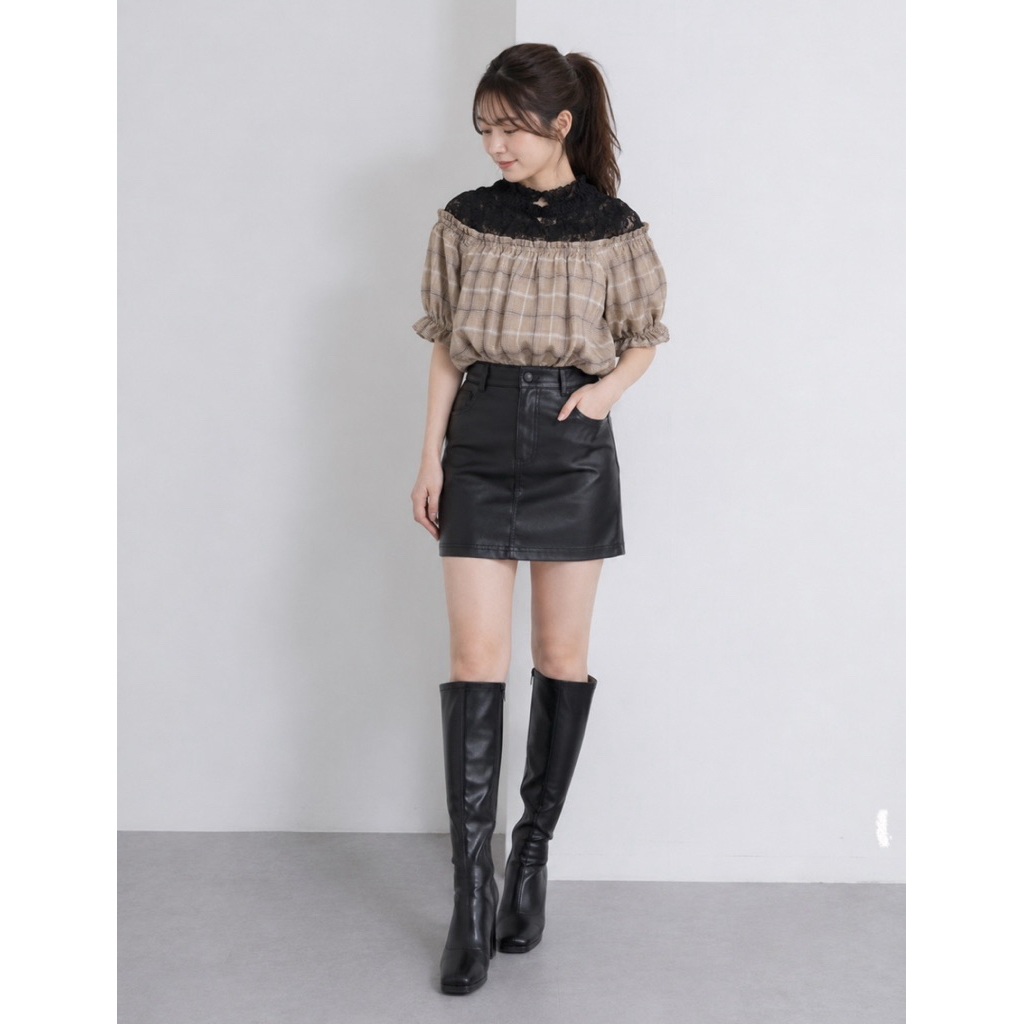 off shoulder lace kwaii japan blouse