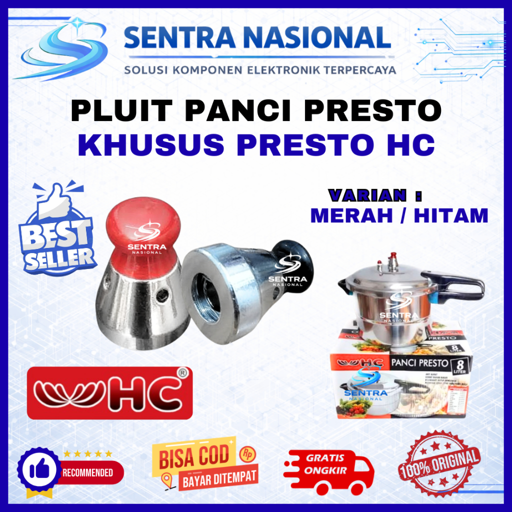PLUIT TUTUP UAP PANCI PRESTO HC ORIGINAL | PLUIT PRESTO HC ASLI | PELUIT PRESTO HC SERBAGUNA | PLUIT
