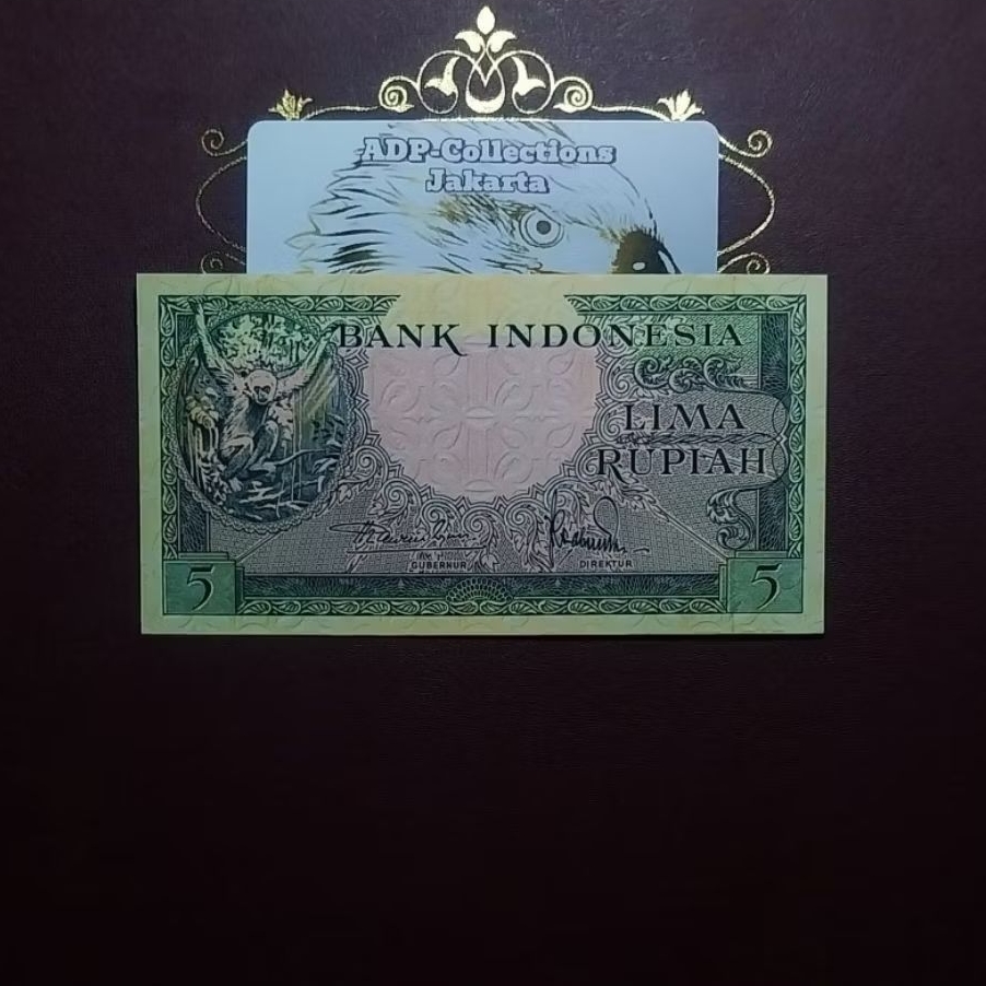 Uang Kuno 5 Rupiah Seri Hewan