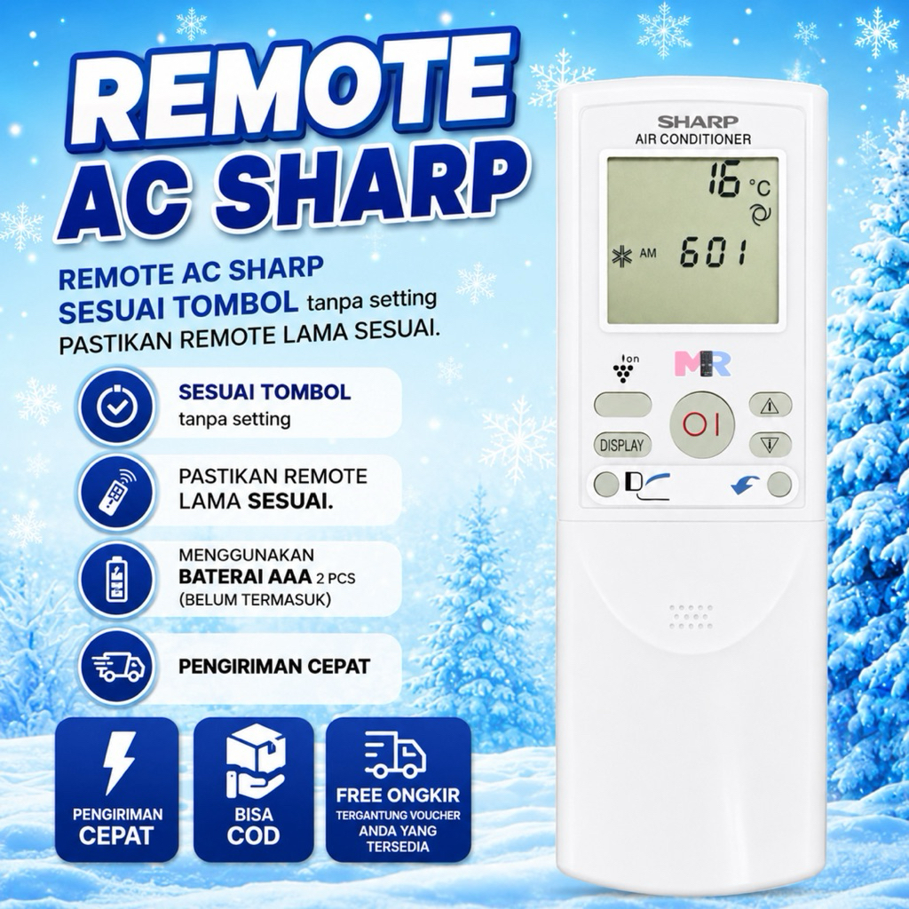 REMOT REMOTE AC SHARP INVERTER [PJG SLOT]