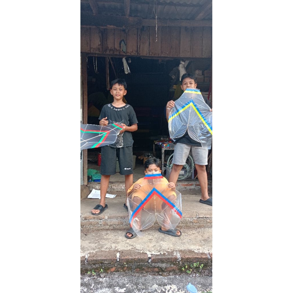 Layangan cotek lawas mini