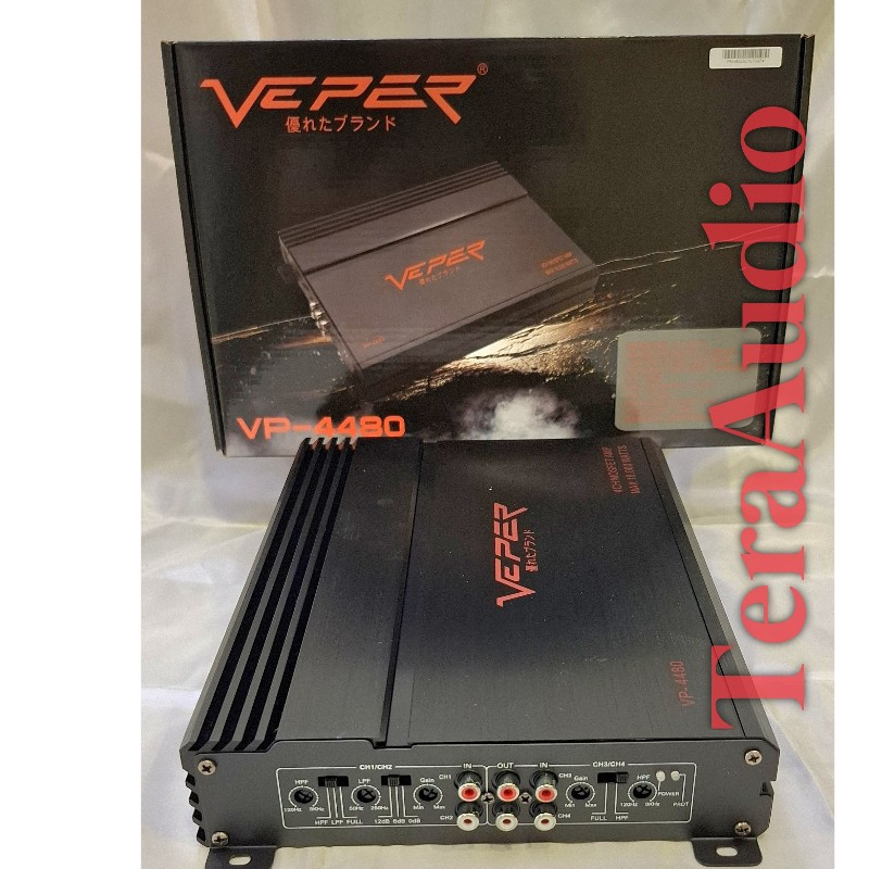 POWER AMPLIFIER VEPER VR 4480 18000WATTS 4CHANNEL