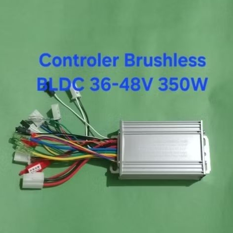 Controler Brushless BLDC 36V-48V 350W BLDC sepeda listrik