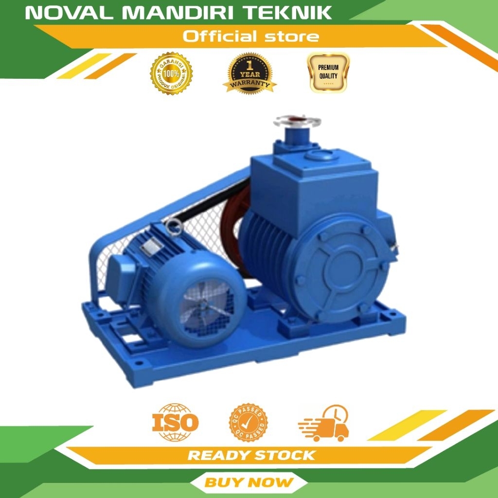 Vane Vacuum Pump Rotor 2X-15 2,2KW 380V Pompa Vakum Rotary Vane Baling-Baling Putar