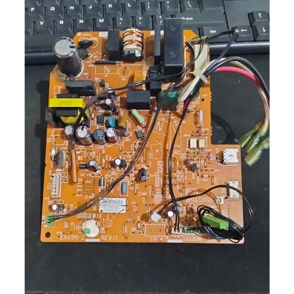 MODUL/PCB INDOOR AC DAIKIN INVERTER 1,5PK MODEL INDOOR FTKD35 DVM SECOND NORMAL
