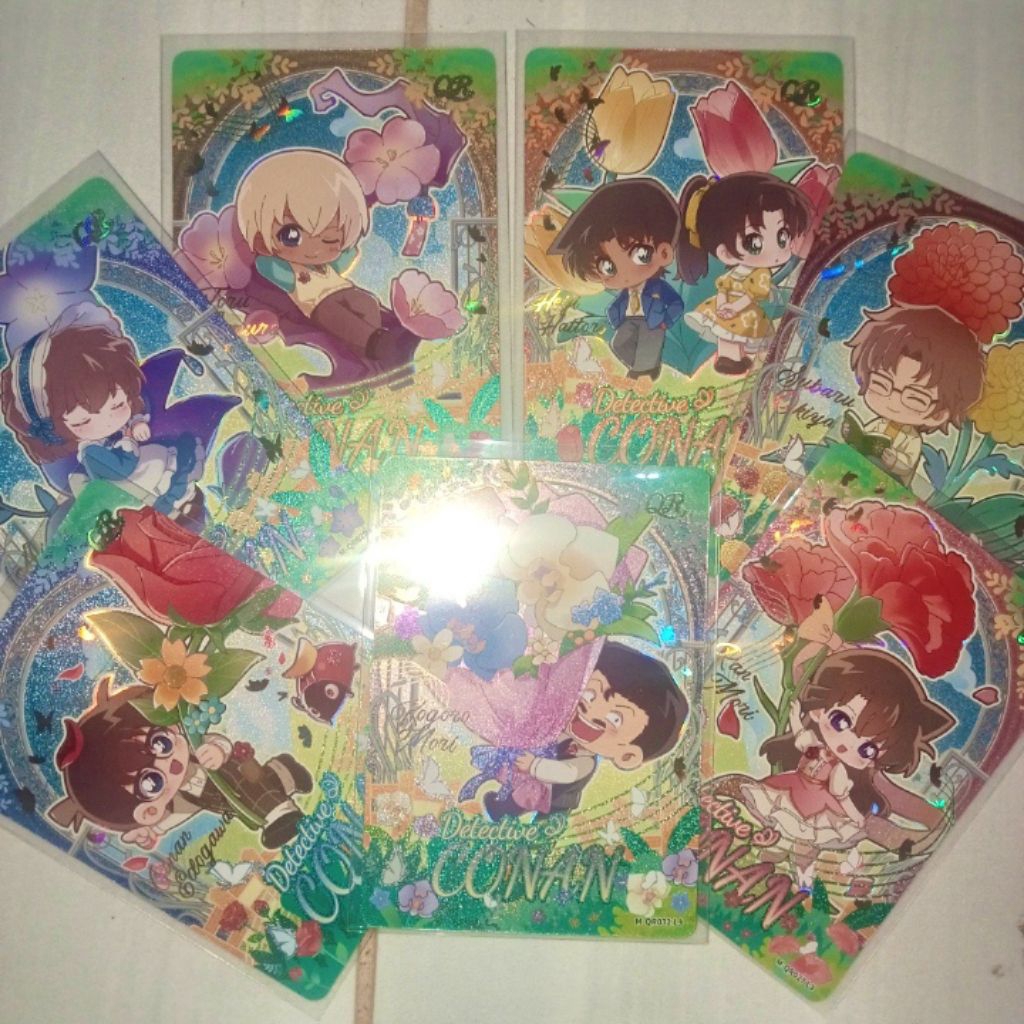 [ KAYOU LICENSED DETECTIVE CONAN ] kartu detective conan kayou QR | kartu kayou | detective conan | 