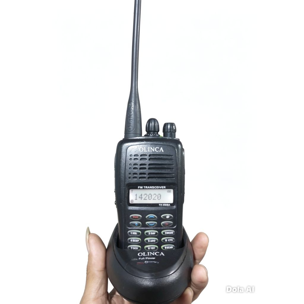 ht olinca th888a freq vhf ht+batok