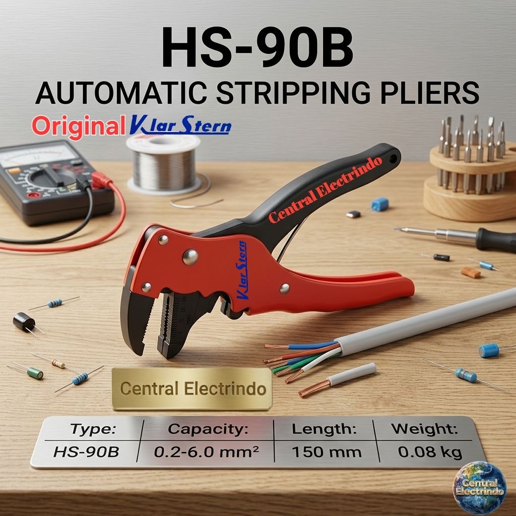 Tang Kupas Kabel KlarStern HS-90A (0.2~6mm).