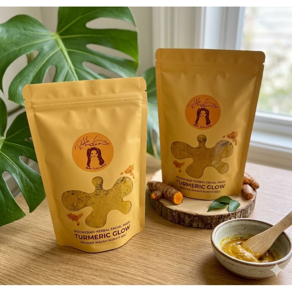 lulur bedak lontong masker lotong lulur viral premium varian baru 100%lulur pencerah kulit wajah bad