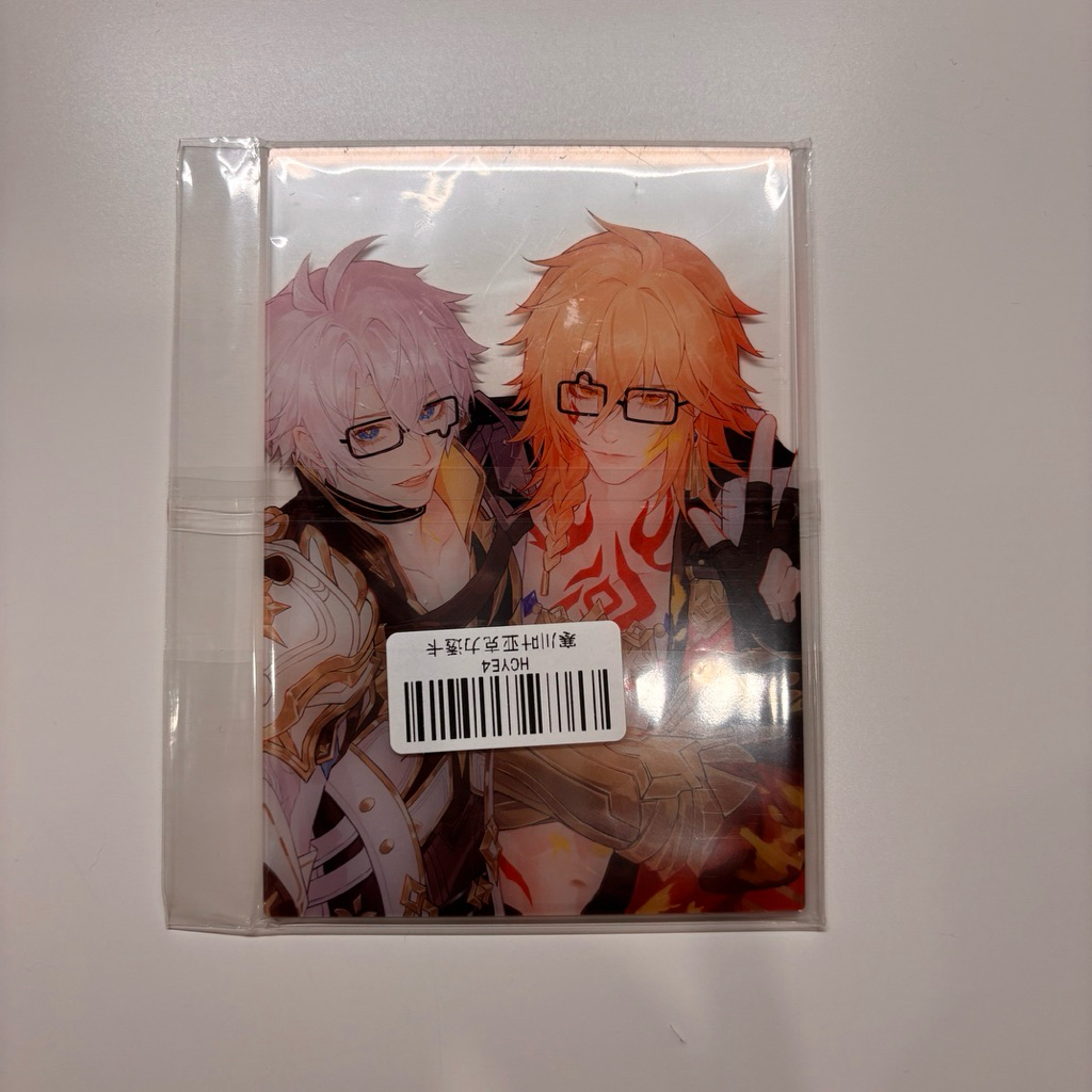 ACRYLIC POSTCARD PHAIDEI PHAINON MYDEI