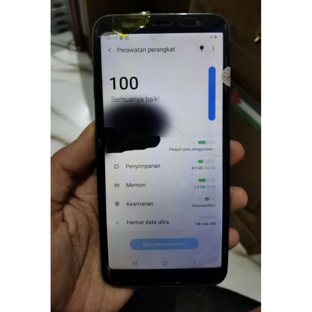 Samsung j6 plus minus lcd