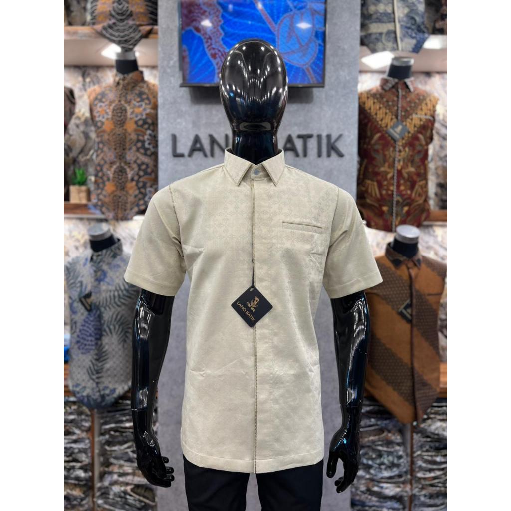 Lano Batik Exclusive Kemeja Polos Slimfit | Kemeja Formal | Kemeja Smock Exclusive
