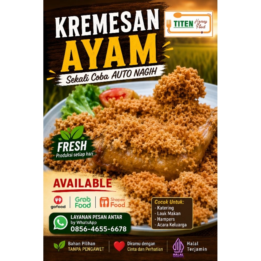 Kremesan Ayam Toples