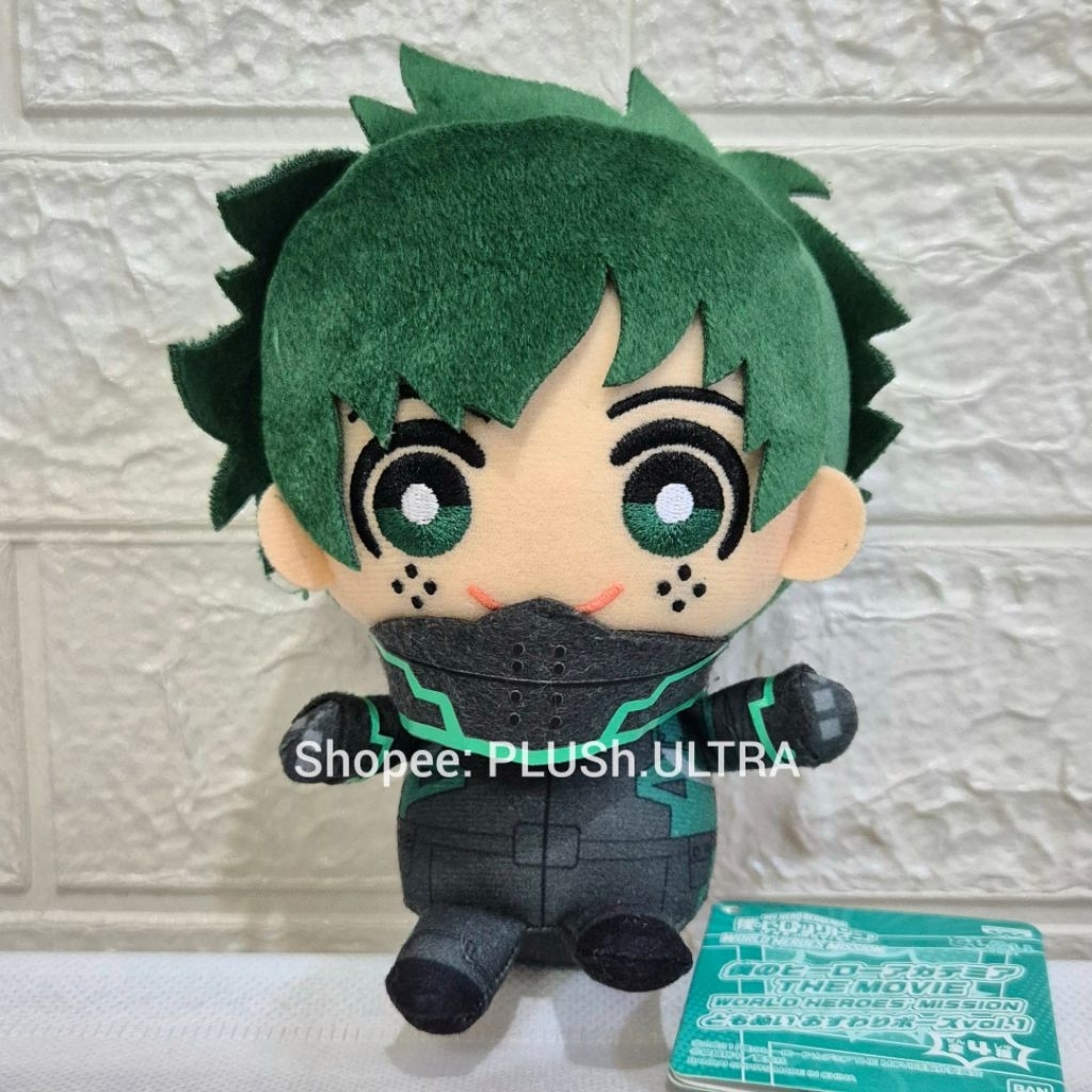 Deku Midoriya Bakugo Shoto Movie kostum My Hero Academia MHA Bnha original kostum plush cosplay