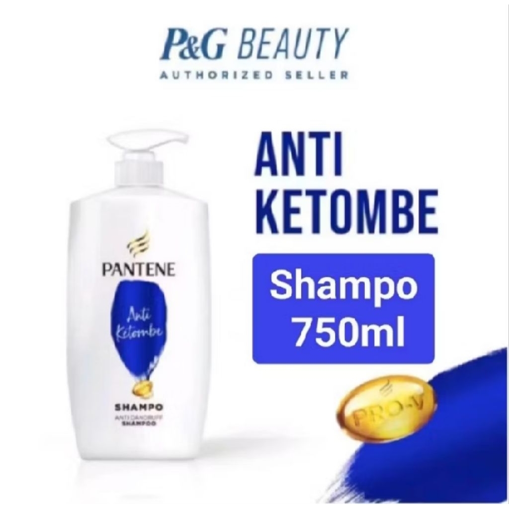 SHAMPO PANTENE ANTI KETOMBE DAN RAMBUT RONTOK KEMASAN 750ML