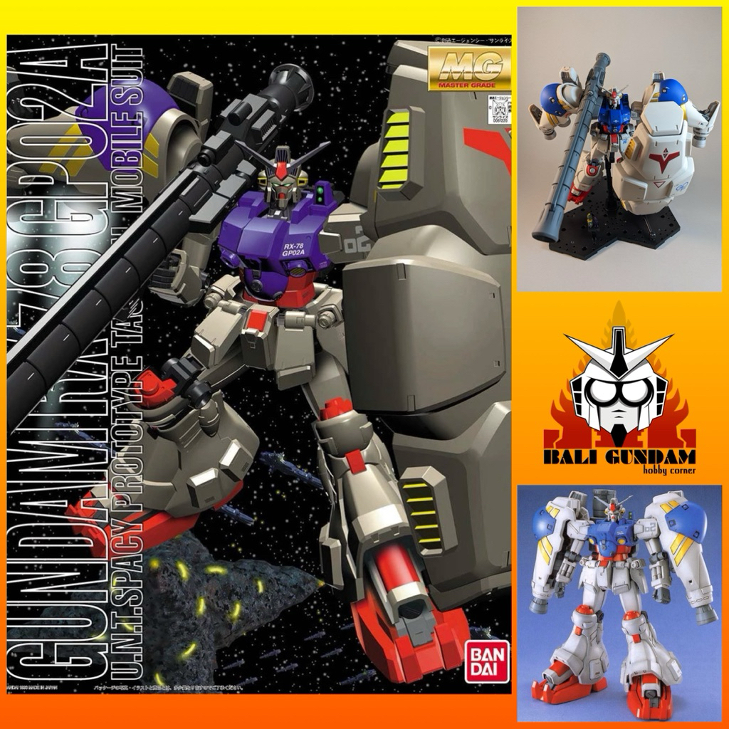 MG 1/100 RX-78GP02A GUNDAM PHYSALIS Bali Gundam Hobby Corner Bandai Original