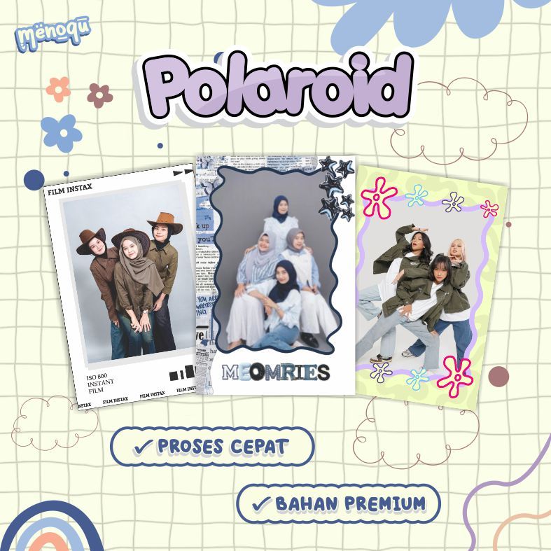 POLAROID FAVORITE / CETAK FOTO POLAROID / ALBUM FOTO POLAROID / FOTO POLAROID / POLAROID 100 FOTO / 