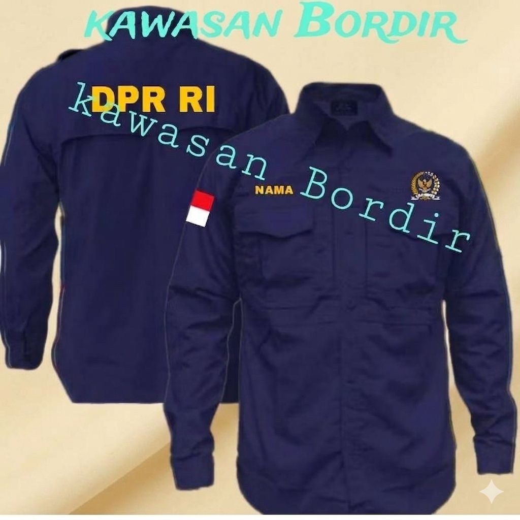 Terbaru kemeja tactikal DPR RI seragam tactikal DPR RI baju tactikal DPR RI seragam DPR baju DPR kem