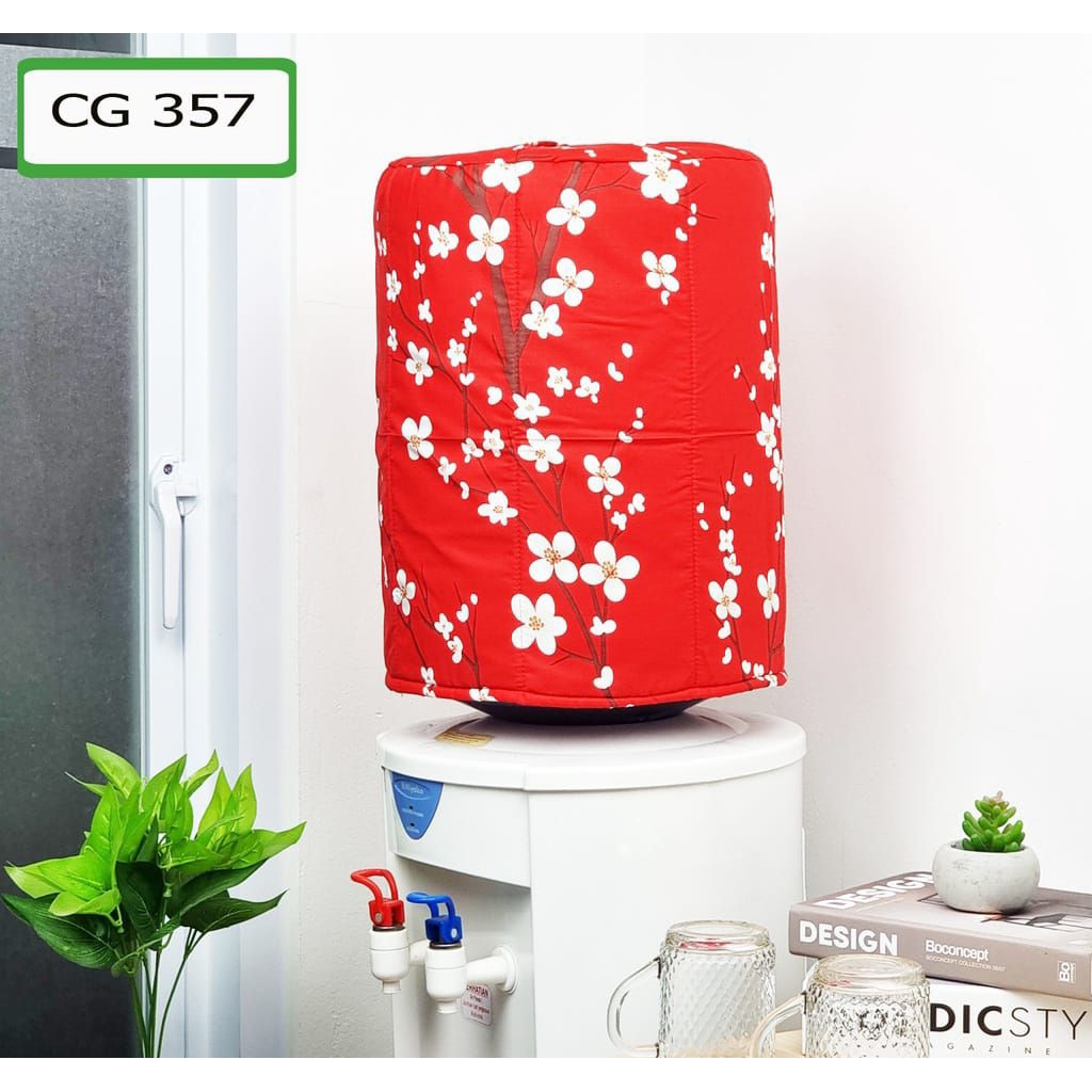 Sarung Cover Galon Bahan Premium - Sarung Galon Motif Estetik - Kain Tutup Galon Kualitas Premium - 