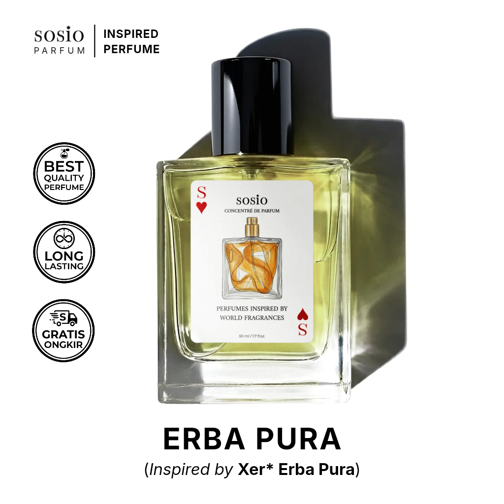 SOSIO PARFUM | Erba Pura [Inspired by Xer* Erba Pura] Parfum Unisex Tahan Lama