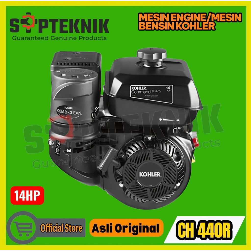 MESIN ENGINE BENSIN CH440R 14HP KOHLER