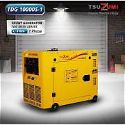 Genset Silent 8 KVA Tsuzumi TDG10000S Diesel 7000 Watt