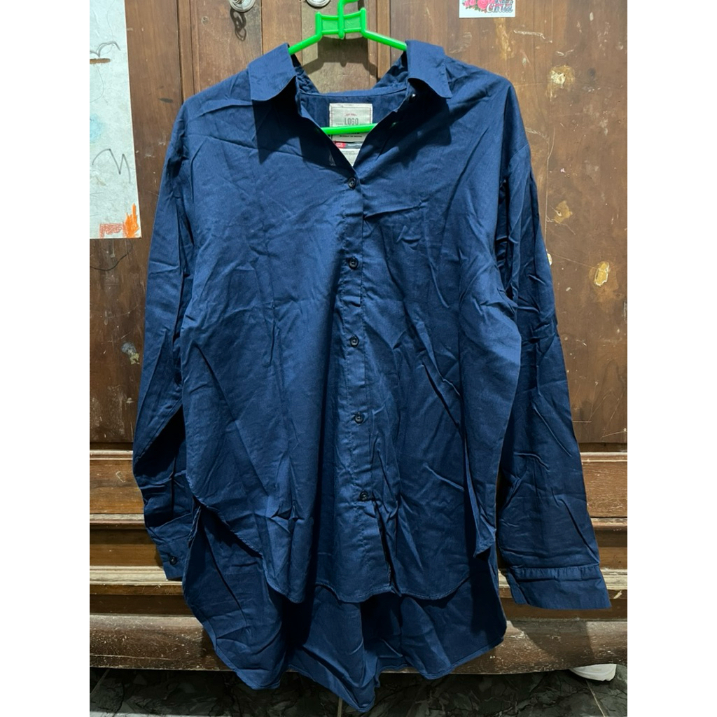 preloved logo jeans kemeja