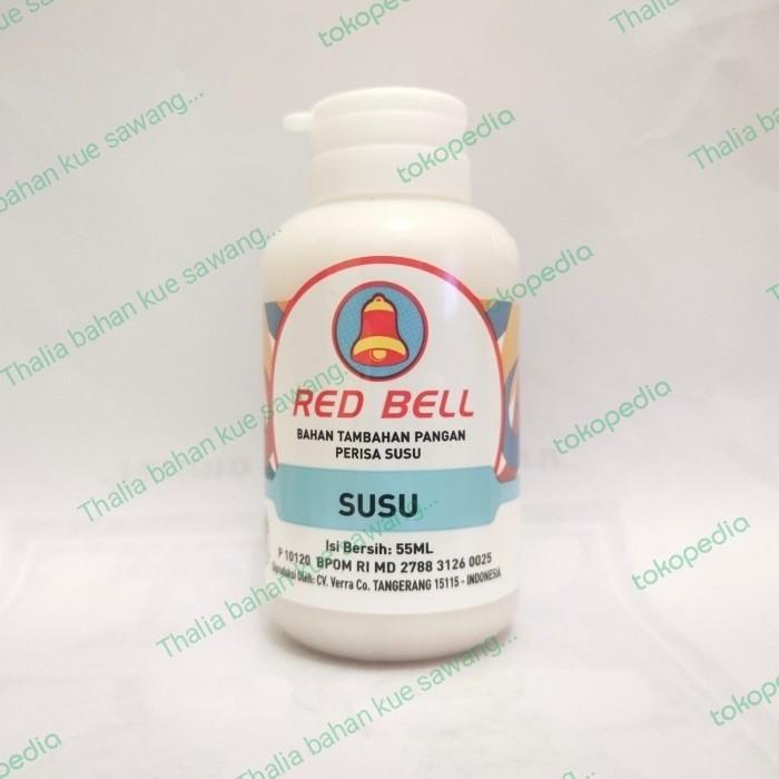 RED BELL PASTA SUSU CAIR 55ML, PASTA MAKANAN DGN RASA & AROMA SUSU