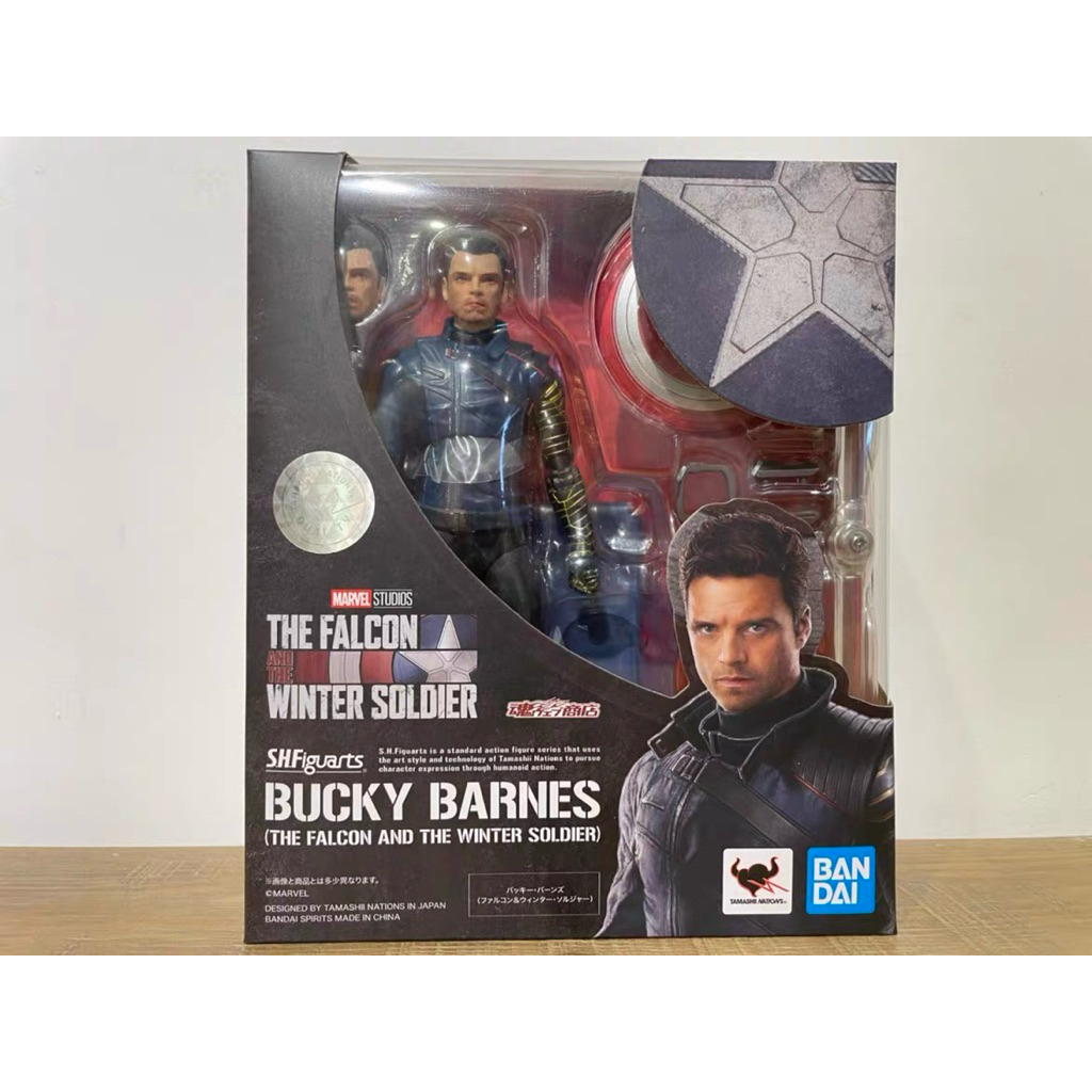 BANDAI | S.H.Figuarts Marvel Studios Bucky Barnes (The Falcon and The Winter Soldier) Figure