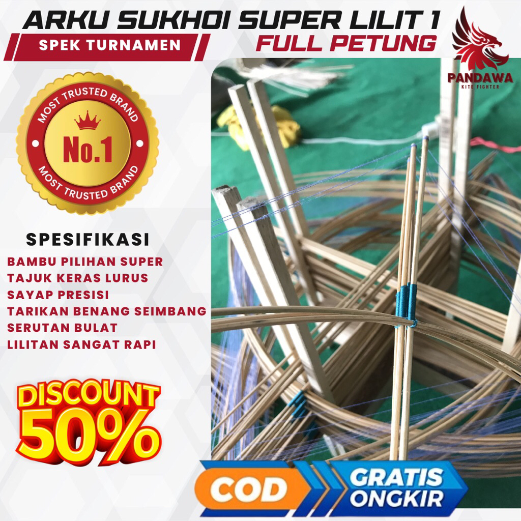 ARKU SUPER MURAH SUKHOI BAMBU PETUNG LILIT 1