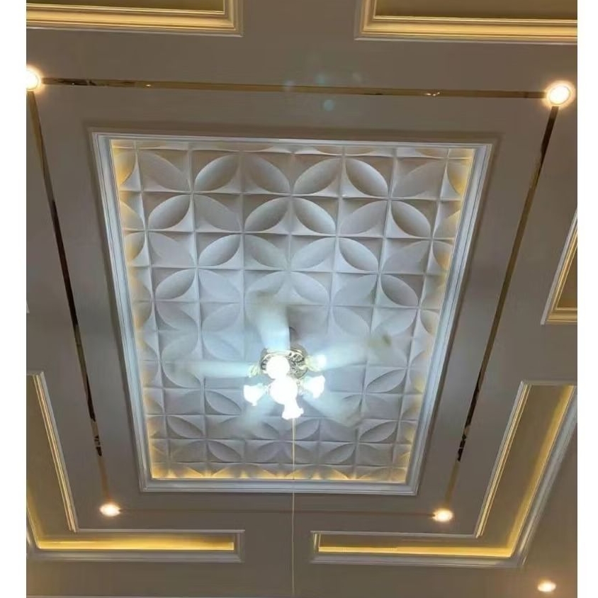 plafon gypsum terpasang minimalis