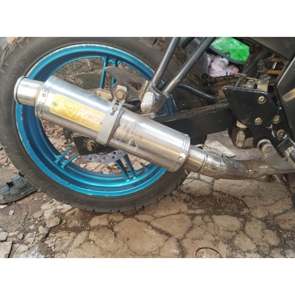 knalpot racing RCB copotan dari motor Vixion