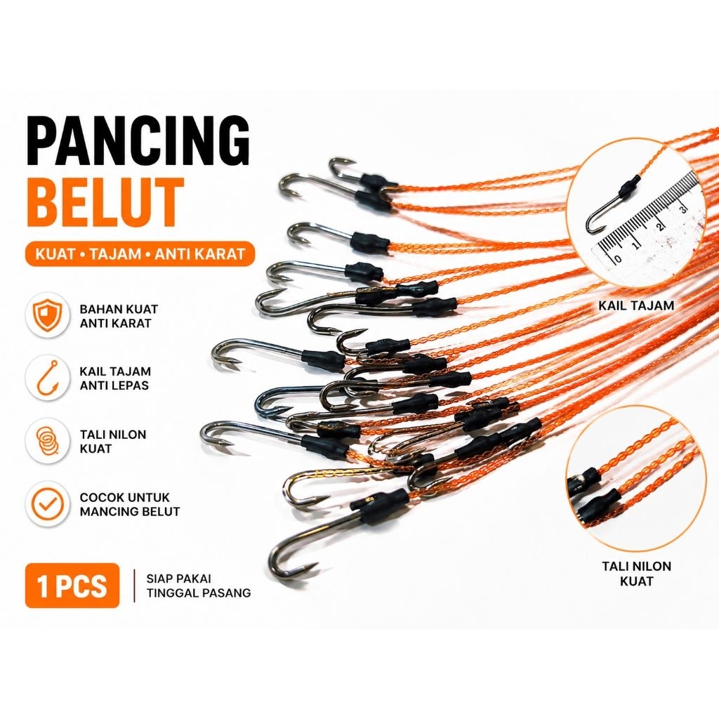 pancing Belut | Kail Pancing Belut Siap Pakai