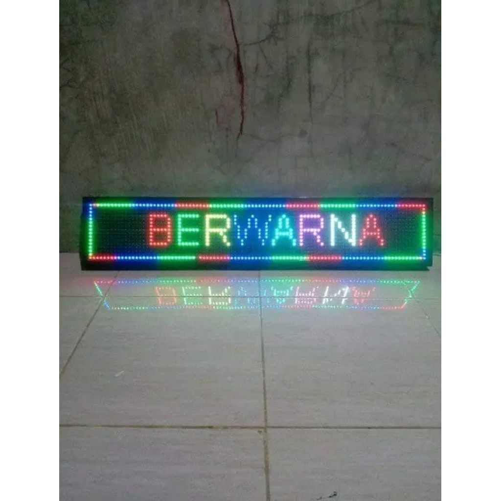 running text tulisan berjalan