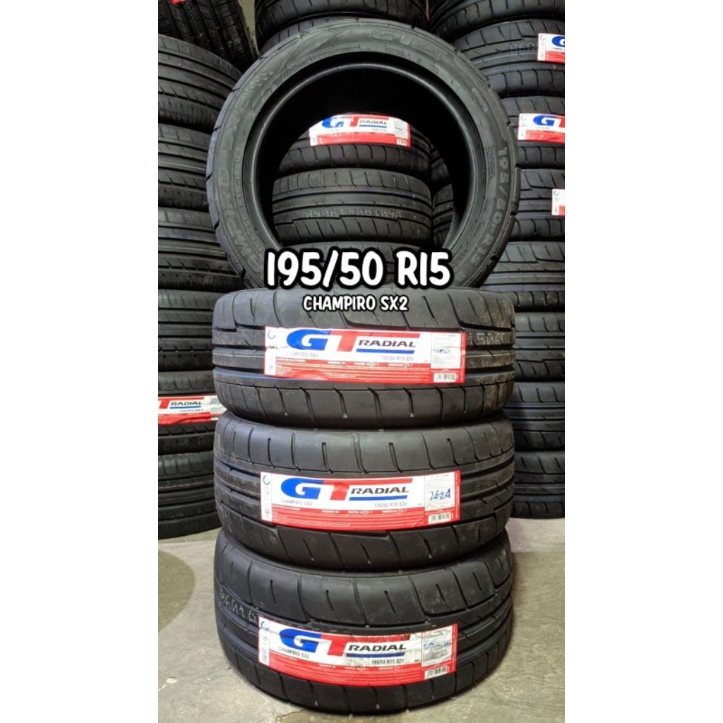 BAN BARU 195/50 R15 GT SX2