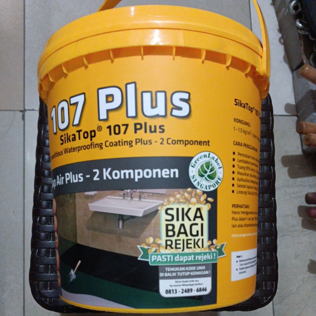 Sika Top 107 Cairan+Semen 4 KG