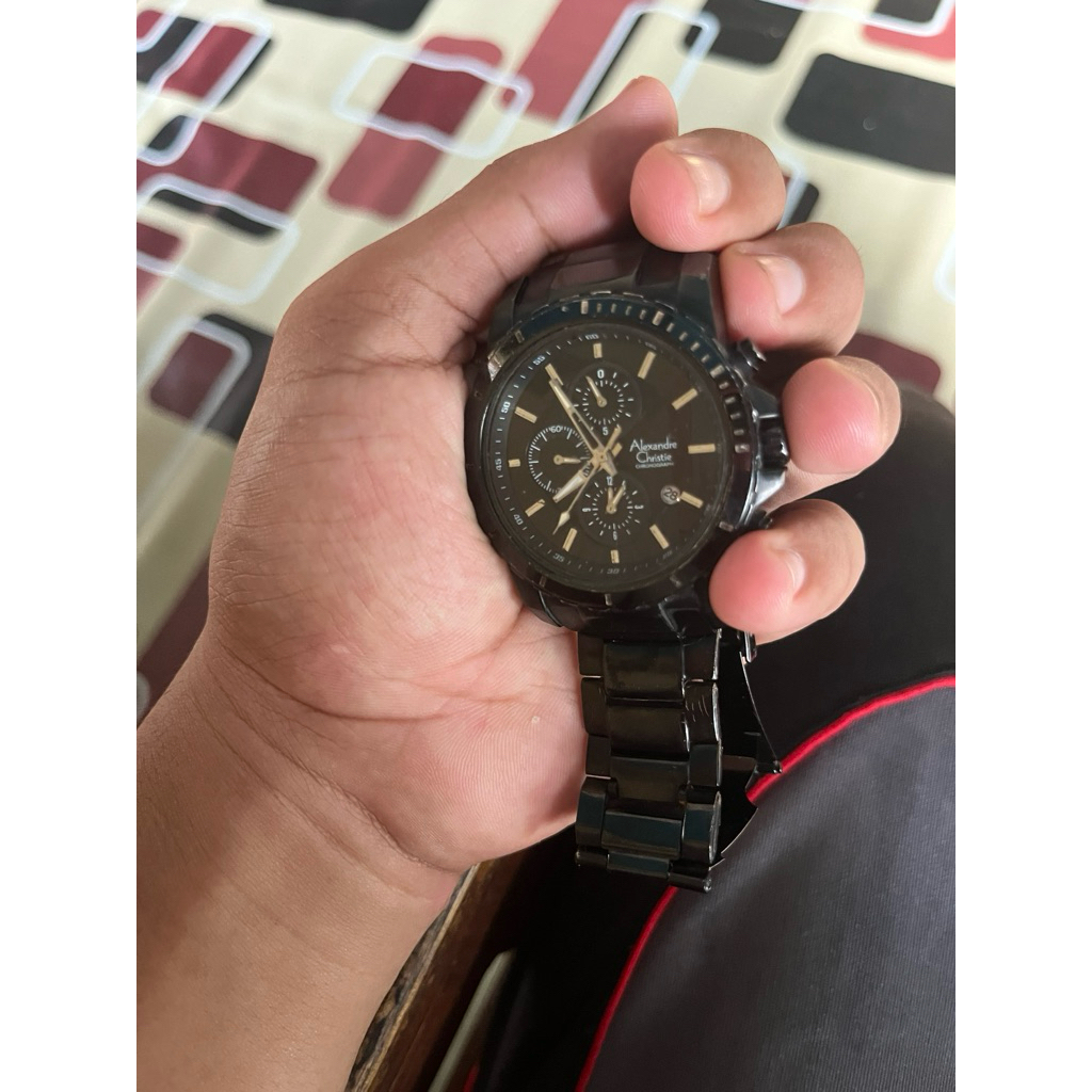 Jam tangan AC, alexandre christie, 6141MC Chorono, second atau preloved