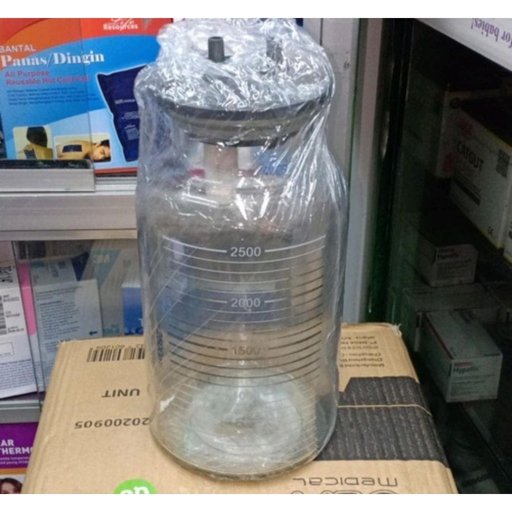 botol tabung suction 2500ML