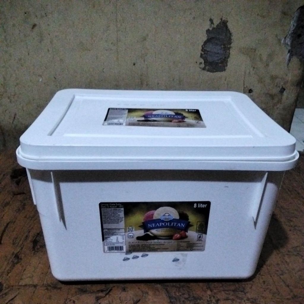 Ember Bekas Es Krim Campina/Joy Day Kotak Putih Multi Fungsi
