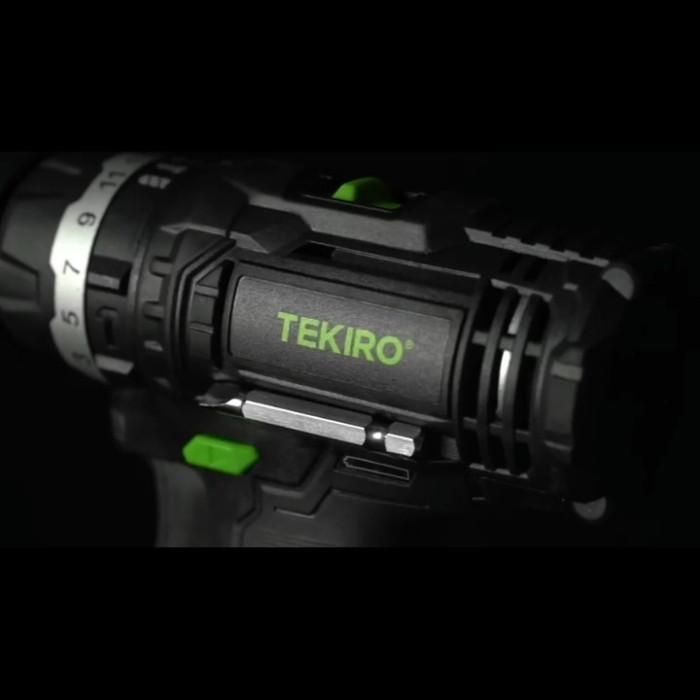 TEKIRO - Mesin Bor Tekiro Japan Baterai / Cordless Hammer Drill 10mm HD2047