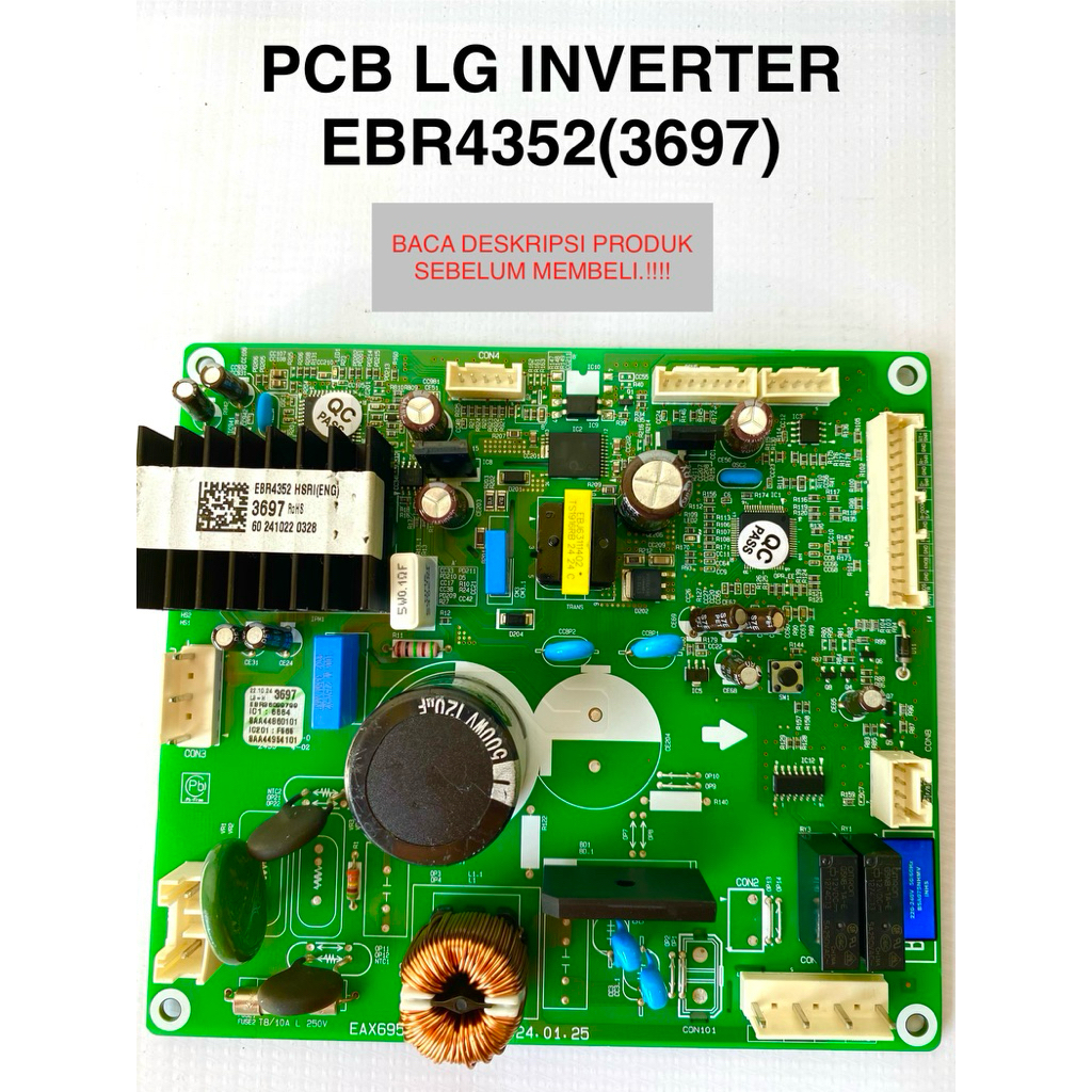 3697 / ebr4352 / modul kulkas LG 3697 / modul kulkas LG ebr4352 / pcb kulkas LG 3697 / pcb kulkas LG