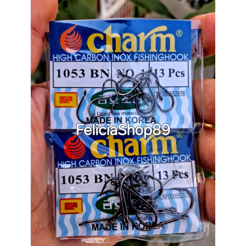 KAIL CHARM HIGH CARBON 1053 BN NO 1 SAMPAI 15 MATA KAIL PANCING CHARM  KUAT DAN TAJAM  MURAH ECER GR