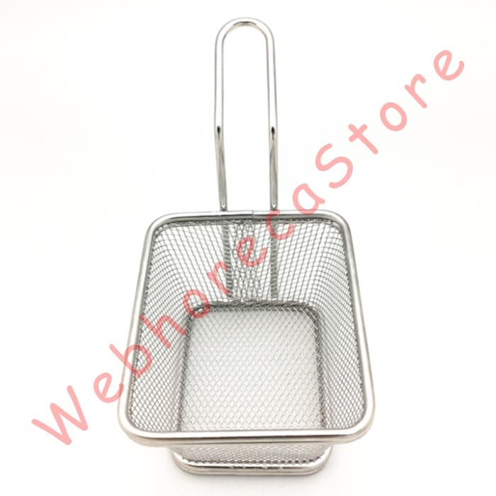 Mini Fryer Basket / Keranjang French Fries Cemilan Stainless