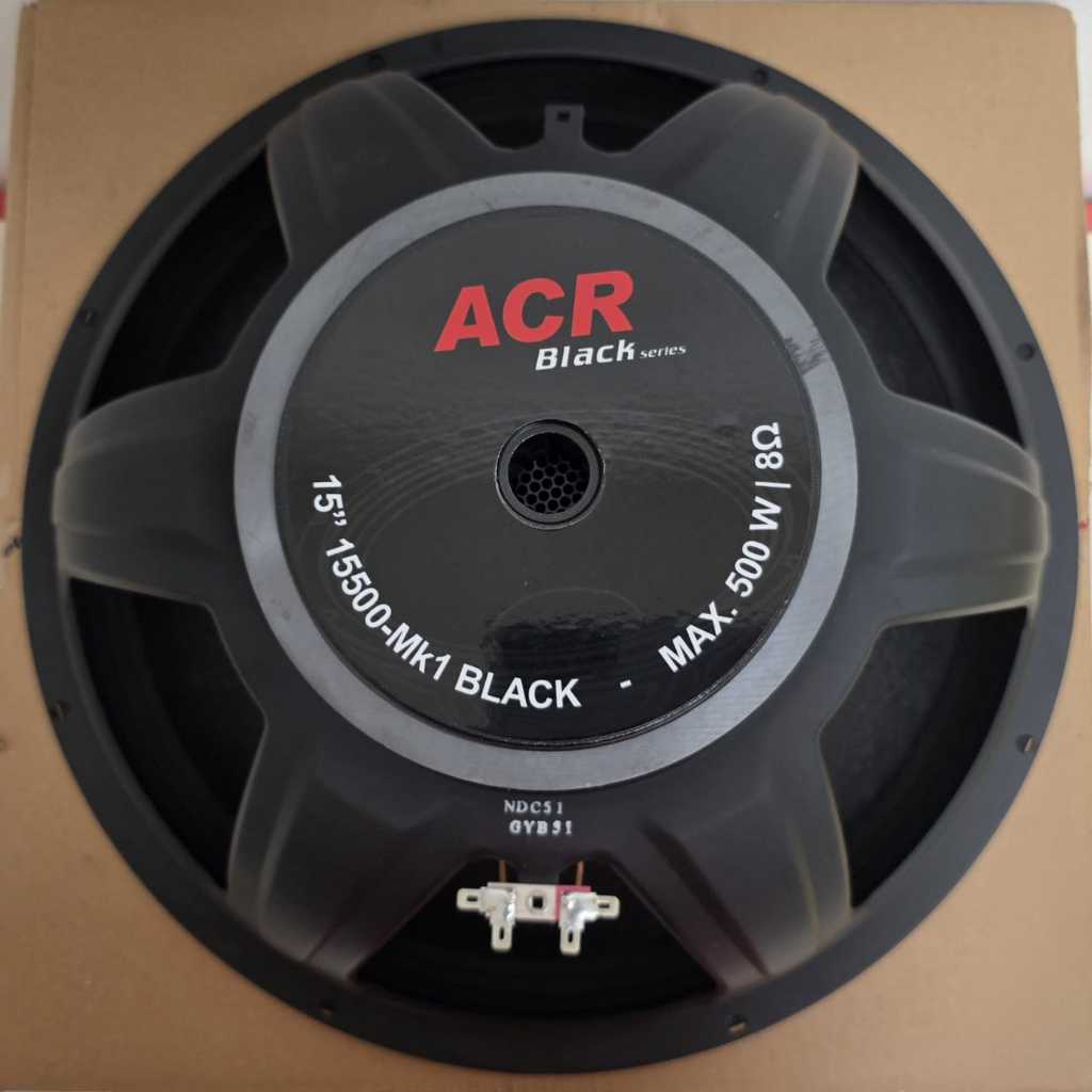 SPEAKER ACR 15" 15500-MK1 BLACK ACR/ 15500 PLATINUM SERIES ACR FULLRANGE